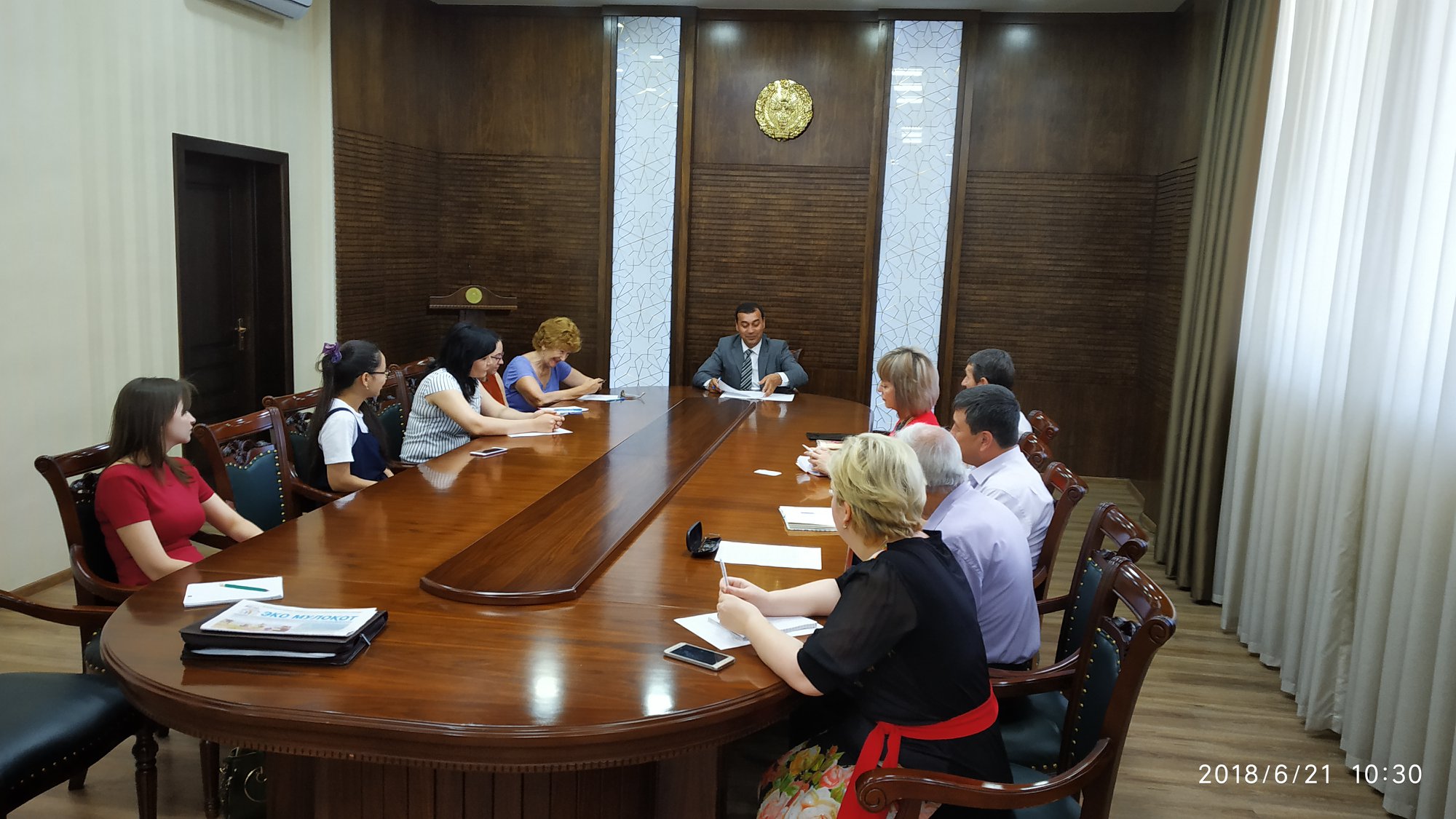 The renewal of the dialogue between public organizations, the media and the State Ecology Committee of Uzbekistan