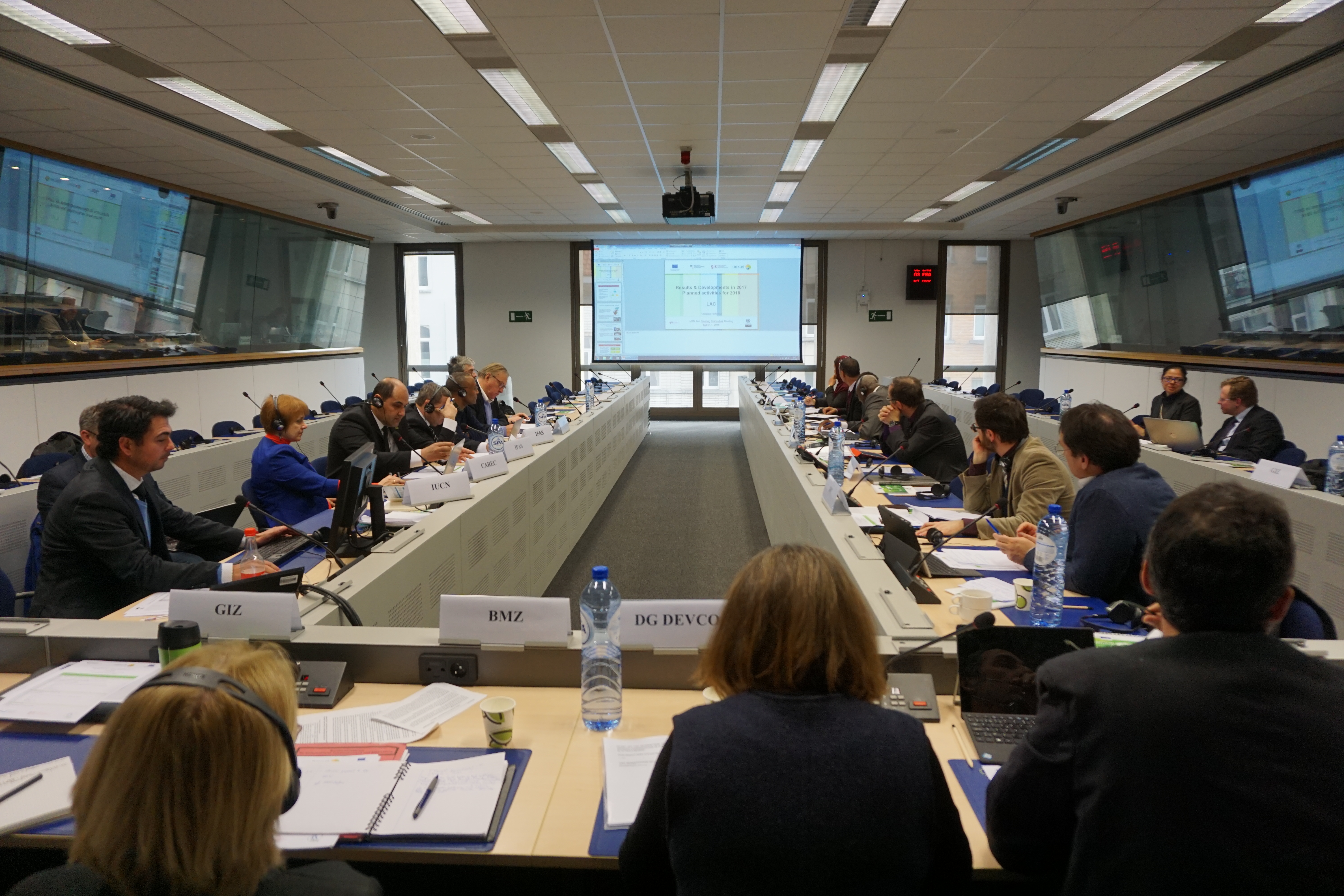 The current results of the Nexus project were discussed in Brussels
