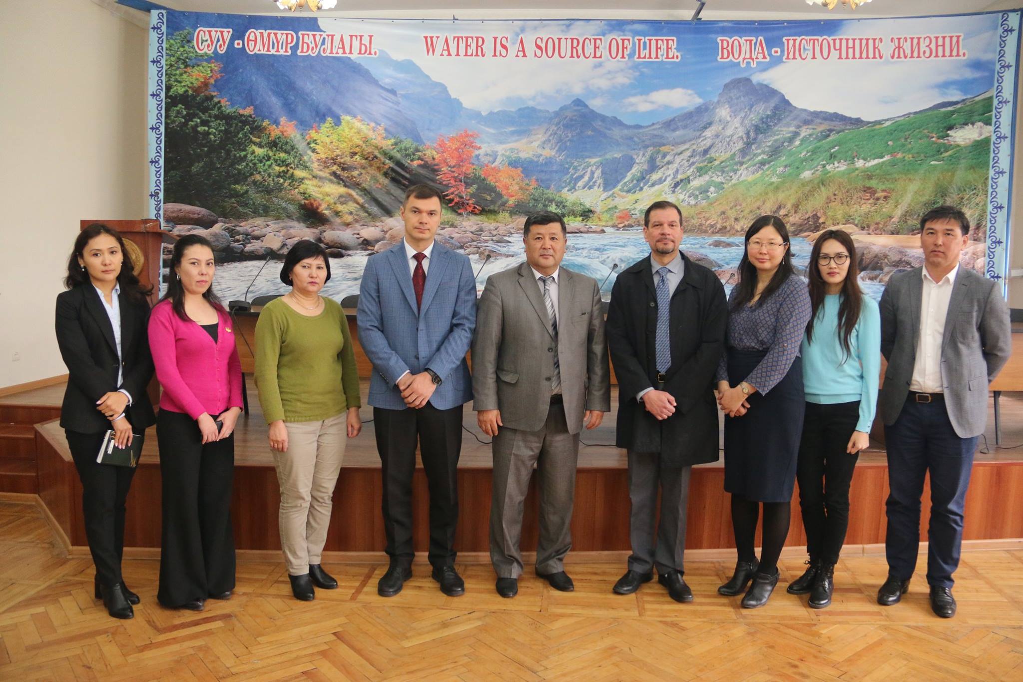 USAID and CAREC met with national partners of Smart Waters project in Kyrgyzstan