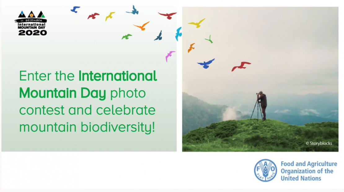 Photo contest dedicated to the International Mountain Day