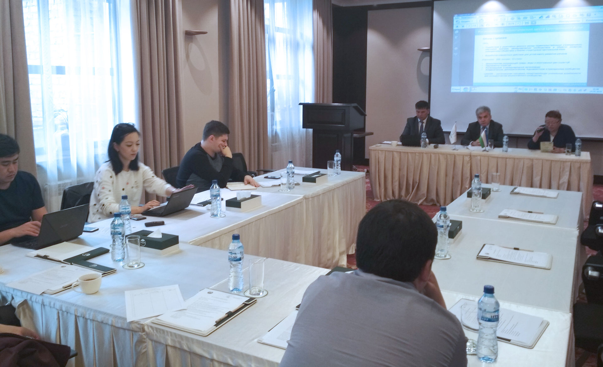 CAIEF 2018 briefing in Kyrgyzstan