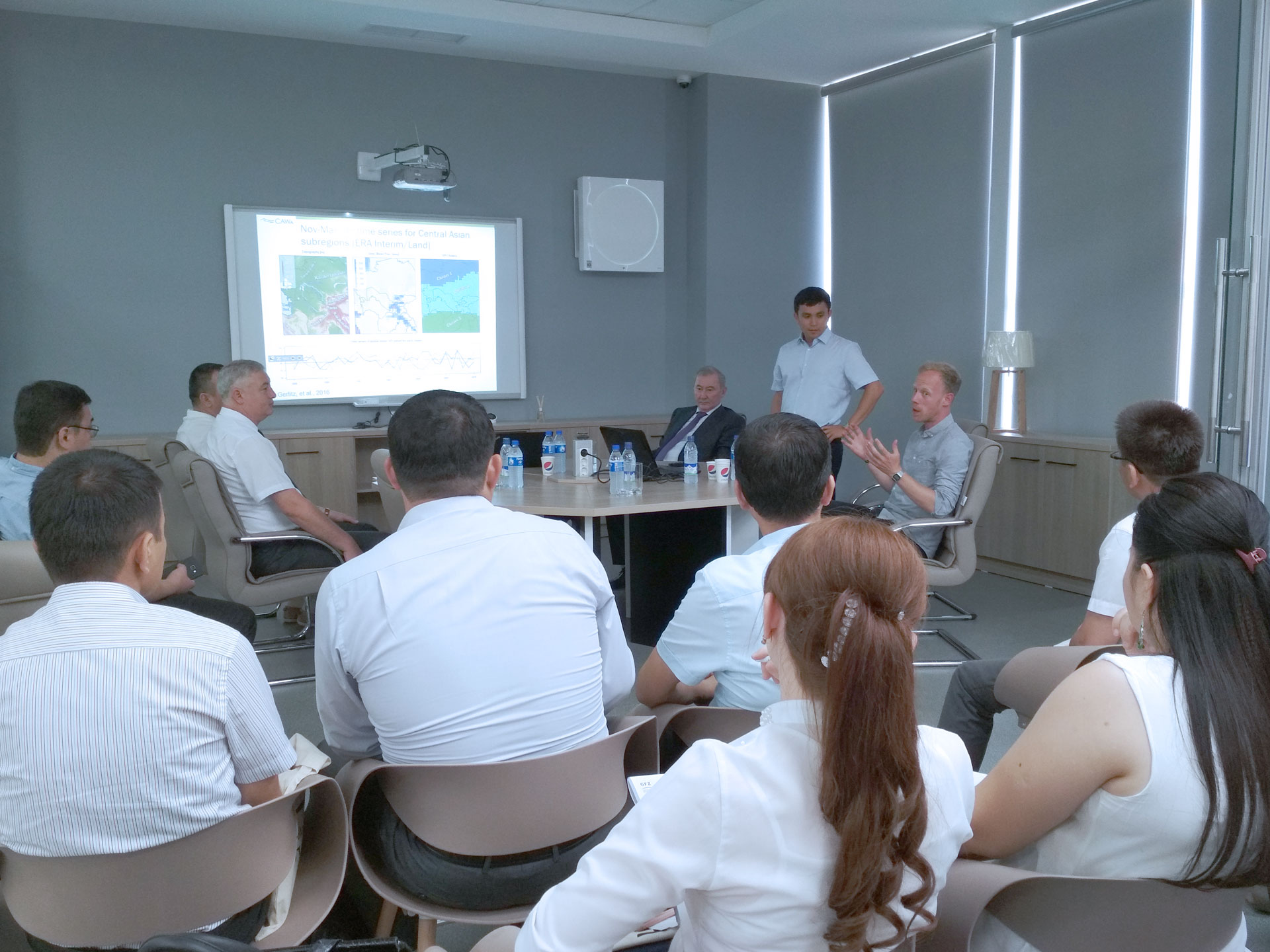 The workshop in Tashkent united climatologists and water specialists