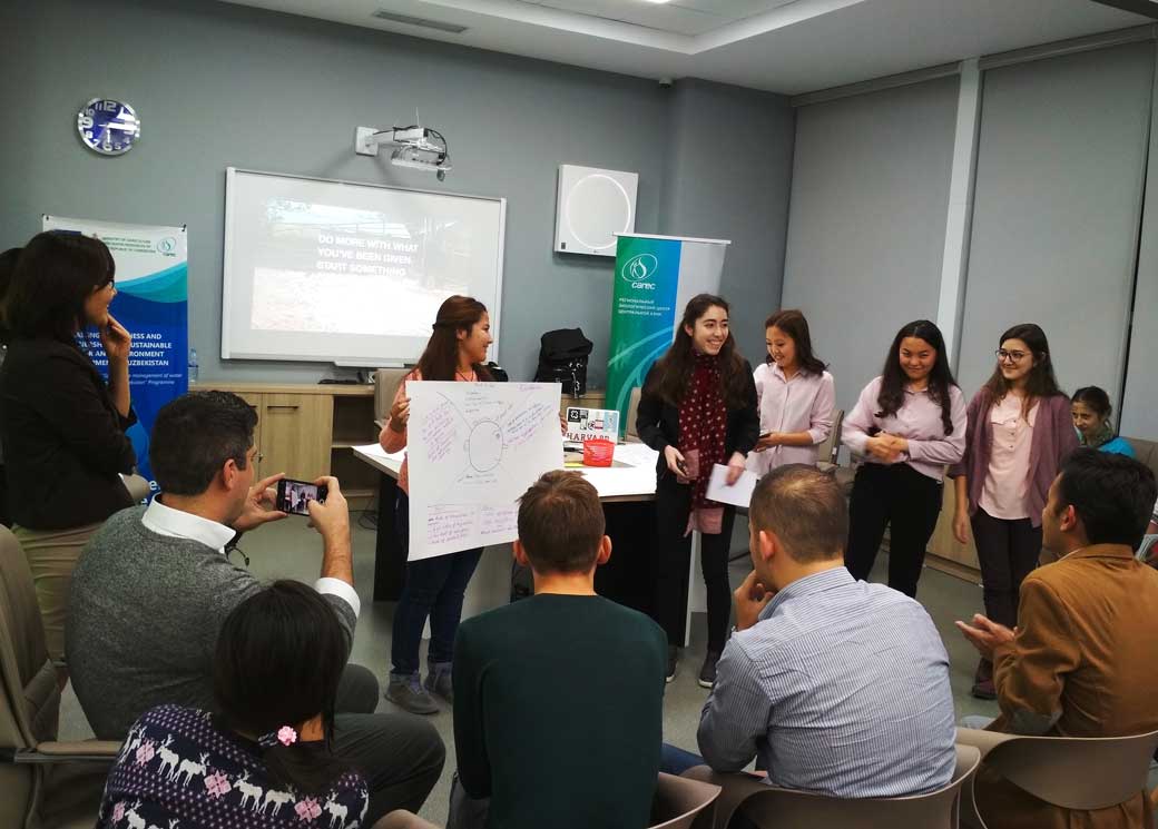 Youth and students participated in workshop on MakerSpace in Tashkent